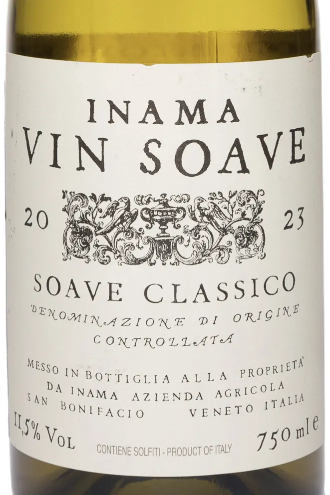 Этикетка Inama Soave Classico 2023 0.75 л