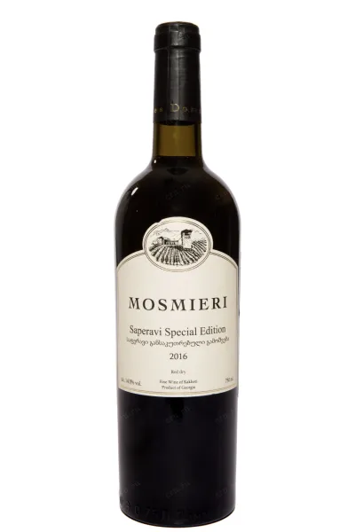 Вино Mosmieri Saperavi Special Edition 2016 0.75 л