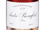 Этикетка Andre Beaufort Polisy Rose 2018 0.75 л