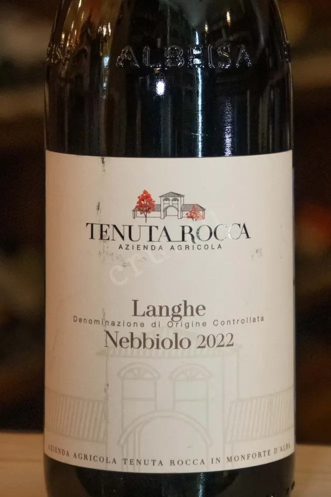 В магазине Крю Профи Tenuta Rocca Nebbiolo Langhe 2022 0.75 л