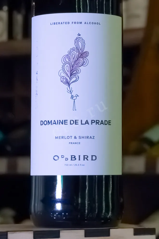 Вино Oddbird Domaine de la Prade Merlot Shiraz 2023 0.75 л