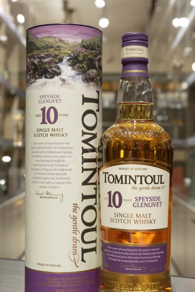 В магазине Крю Профи Tomintoul Speyside Glenlivet 10 years 0.7 л