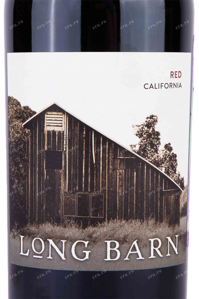 Этикетка Long Barn Red Blend 2019 0.75 л