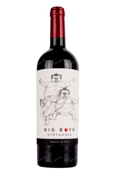 Вино Big Boys Zinfandel 2022 0.75 л