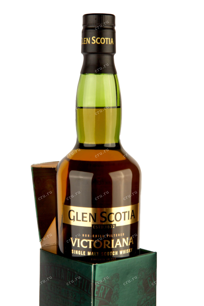 В подарочной коробке Glen Scotia Victoriana 12 years 0.7 л