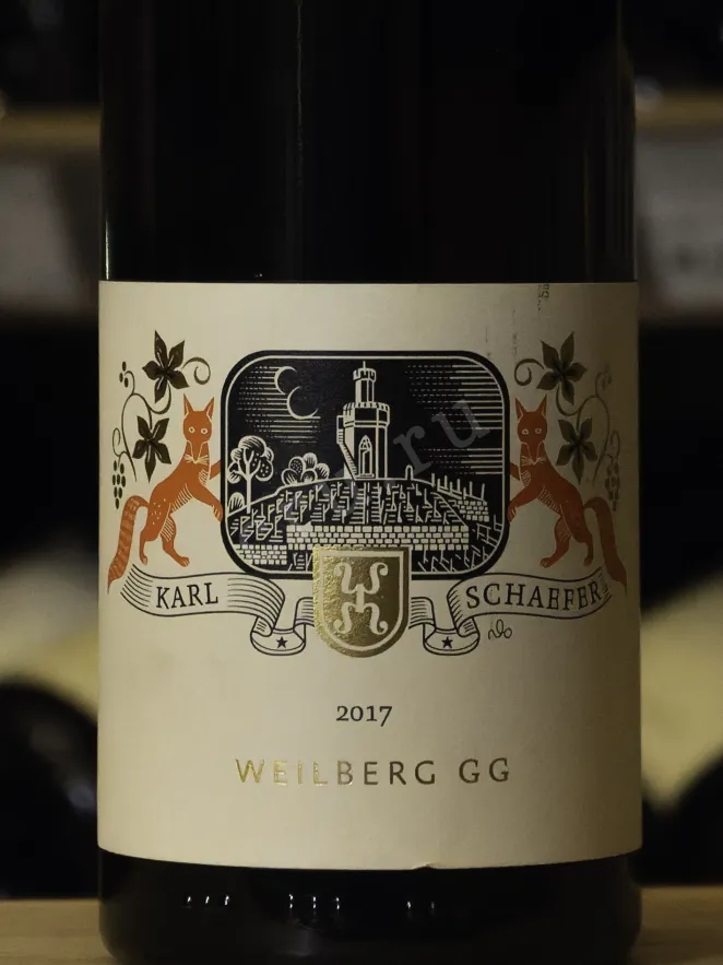 В магазине Крю Профи Karl Schaefer Ungsteiner Weilberg Riesling GG 2017 0.75 л