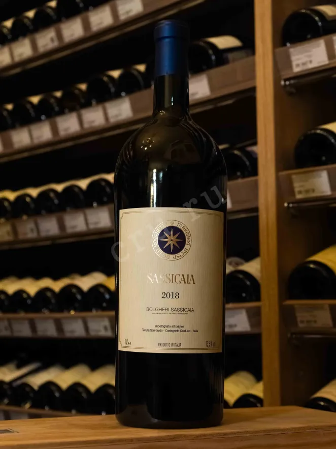 В магазине Крю Профи Sassicaia 2018 3 л