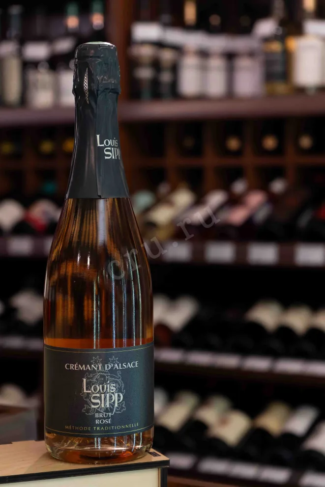 В магазине Крю Профи Louis Sipp Cremant d'Alsace Brut Rose AOC 2022 0.75 л