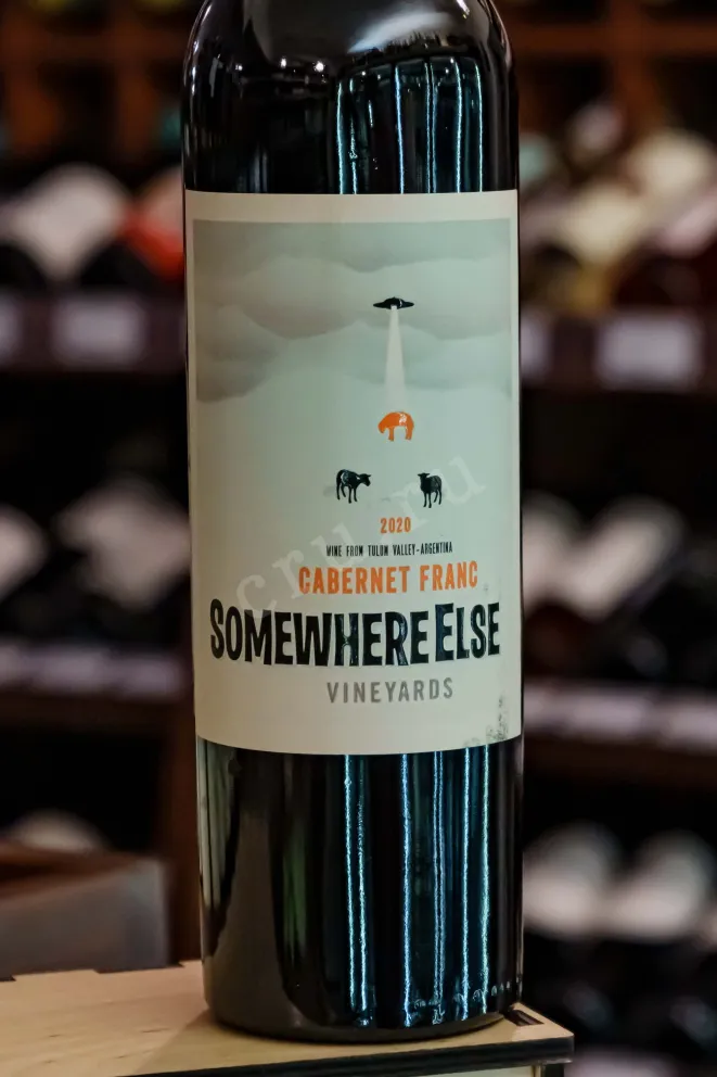 В магазине Крю Профи Somewhere Else Cabernet Franc Valle de Tulum 2020 0.75 л