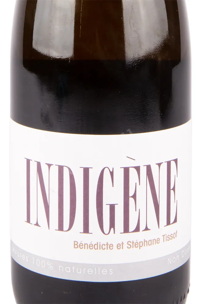 Этикетка игристого вина Cremant du Jura Benedicte et Stephane Tissot 0.75 л