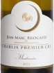 Этикетка Jean-Marc Brocard Chablis Premier Cru AOC Montmains 2022 0.75 л