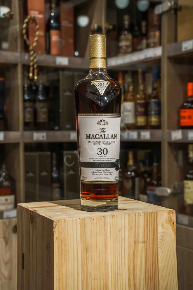 В магазине Крю Профи The Macallan 30 Year Old Sherry Oak wooden box 0.7 л