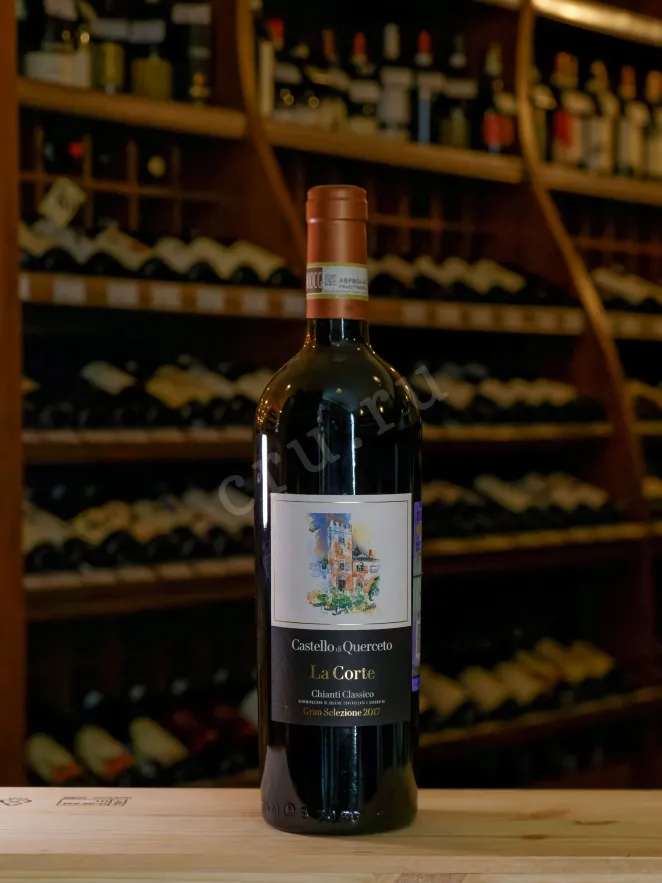 В магазине Крю Профи La Corte Gran Selezione Chianti Classico Castello di Querceto 2017 0.75 л