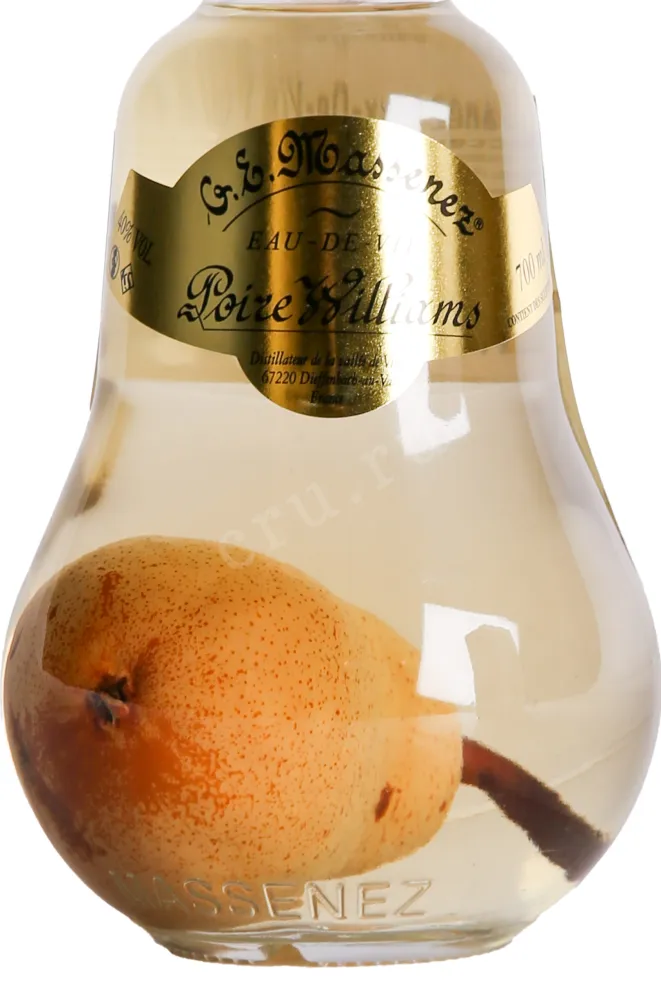Дистиллят G.E. Massenez Eau-De-Vie Poire Williams  0.7 л