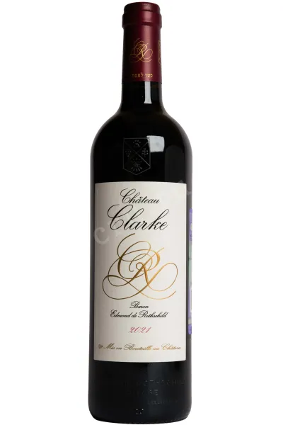 Вино Baron Edmond de Rothschild Chateau Clarke 2021 0.75 л