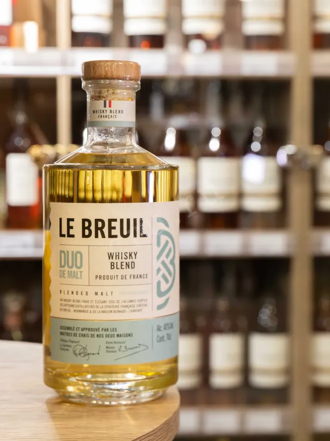 В магазине Крю Профи Le Breuil Duo de Malt Blend gift box 0.7 л