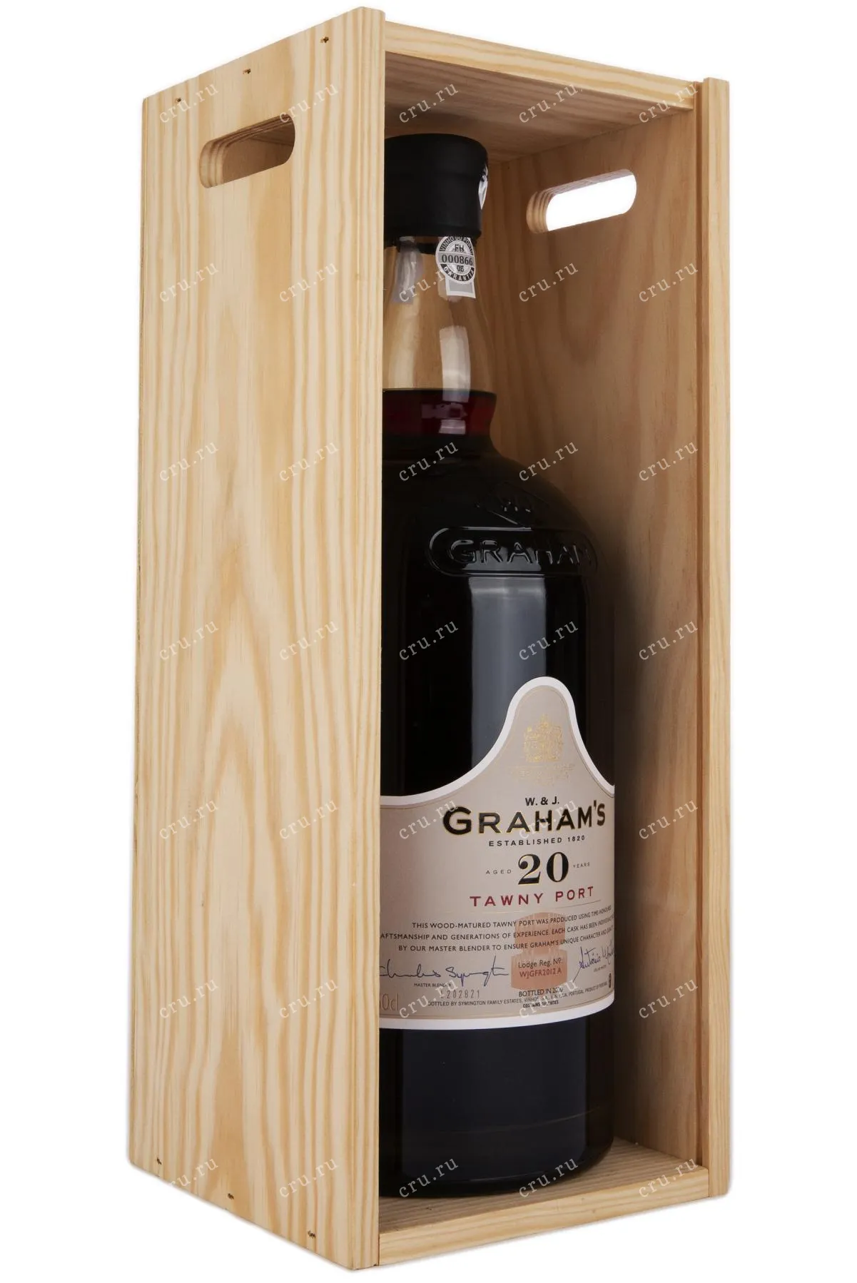 Фото — Портвейн Grahams 20 years Tawny 2016 4.5 л