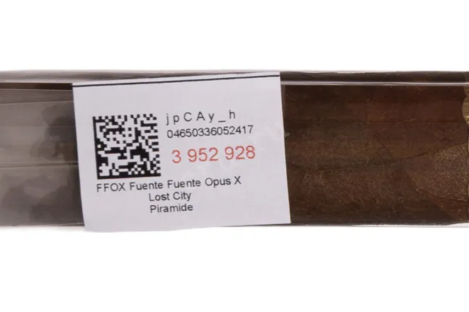 Контрэтикетка ФФОКС Фуэне Фуэнте Опус Х Лост Cити Пирамида