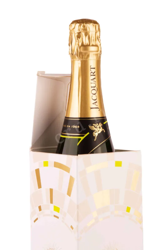 В подарочной коробке Jacquart Brut Mosaique giftbox 0.75 л