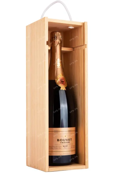 Игристое вино Bouvet Tresor Rose Brut 2019 1.5 л