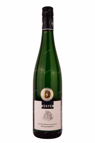 Вино Kerpen Wehlener Sonnenuhr Riesling Spatlese 2018 0.75 л