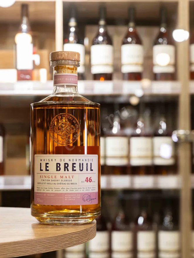 В магазине Крю Профи Le Breuil Single Malt Finition Sherry Oloroso gift box 0.7 л