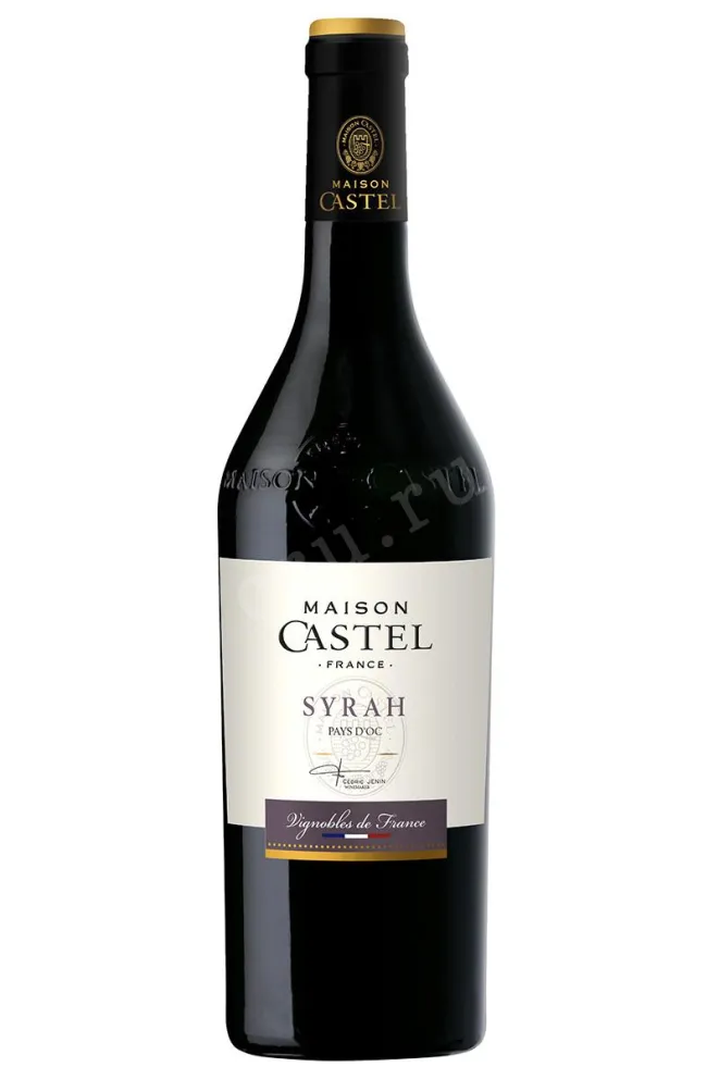Вино Maison Castel Syrah Pays d'Oc IGP 2024 0.75 л