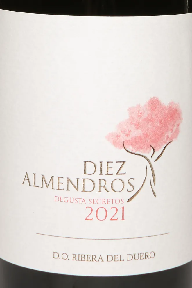 Этикетка Vega Clara Diez Almendros Ribera del Duero DO 2021 0.75 л