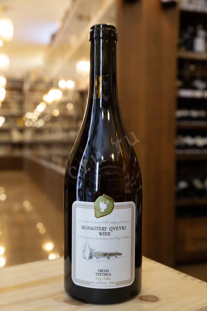 В магазине Крю Профи Winery Khareba Monastery Qvevri Wine Tsitska 2022 0.75 л
