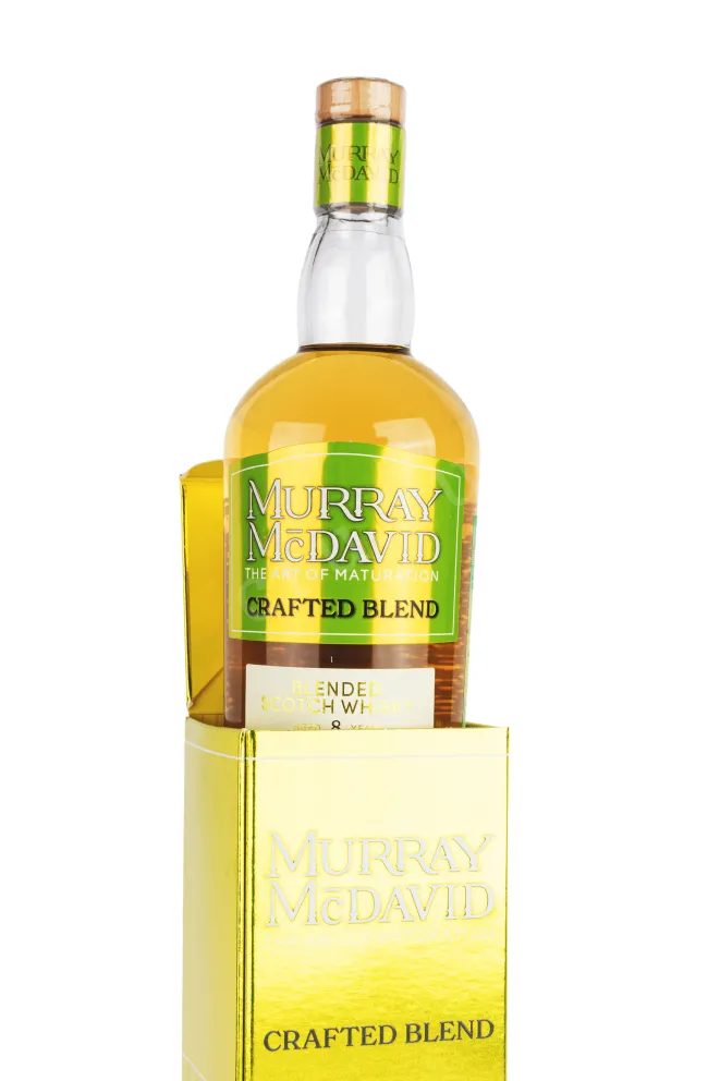 В подарочной коробке Murray McDavid Crafted Blend Cult of Islay 8 Years Old gift box 0.7 л