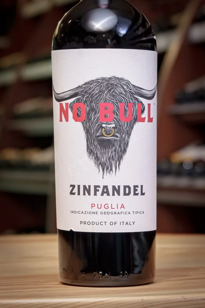 В магазине Крю Профи No Bull Zinfandel Puglia 2023 0.75 л