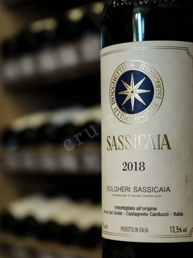 В магазине Крю Профи Sassicaia 2018 0.75 л