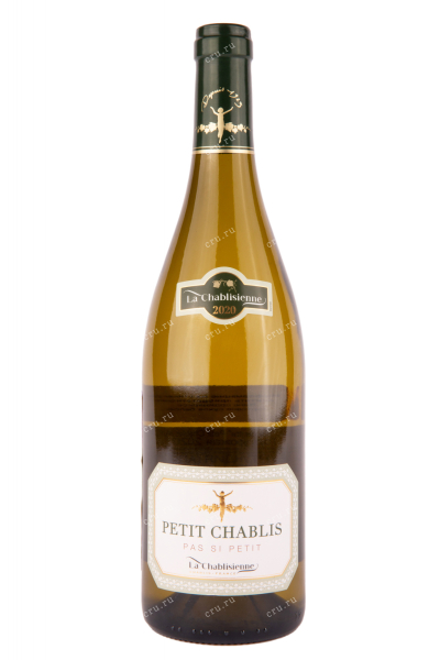 Вино La Chablisienne Petit Chablis Pas si Petit 2019 0.75 л