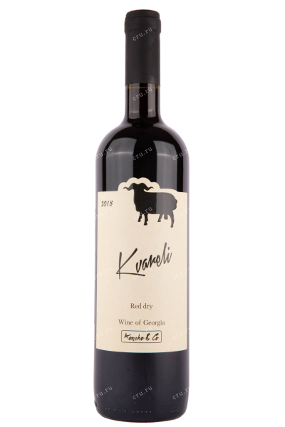 Вино Koncho & Co Kvareli 2019 0.75 л