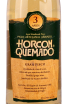 Этикетка  Horcon Quemado Grand 3 anoc gift box 2020 0.645 л