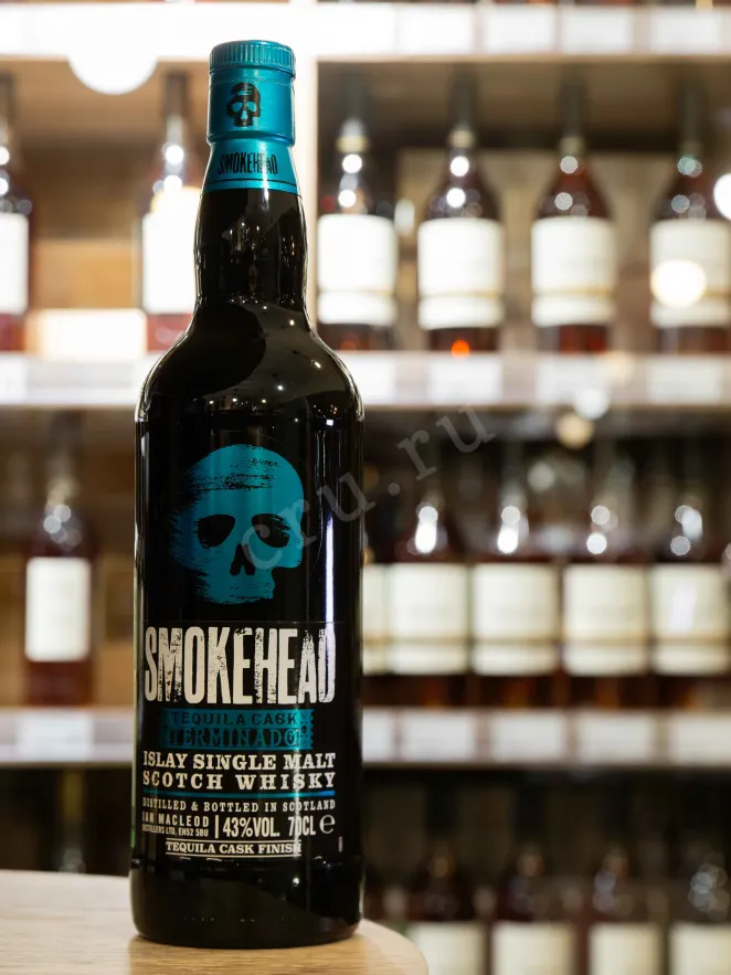 В магазине Крю Профи Smokehead Terminado Tequila Cask in gift box 0.7 л