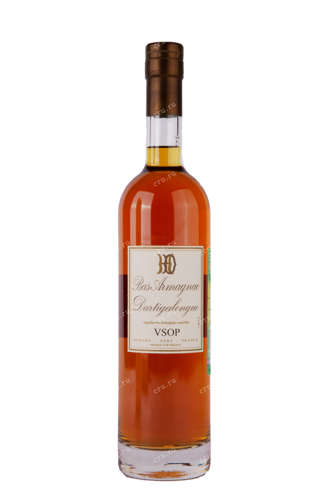 Бутылка Bas Armagnac Dartigalongue VSOP AOC gift box 2015 0.5 л