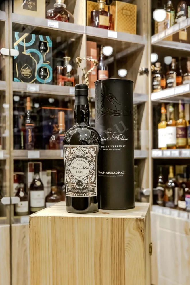 В магазине Крю Профи Saint Aubin gift tube 1989 0.7 л