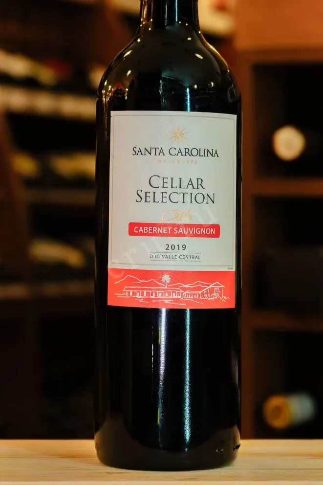 В магазине Крю Профи Santa Carolina Cellar Selection Cabernet Sauvignon 2019 0.75 л
