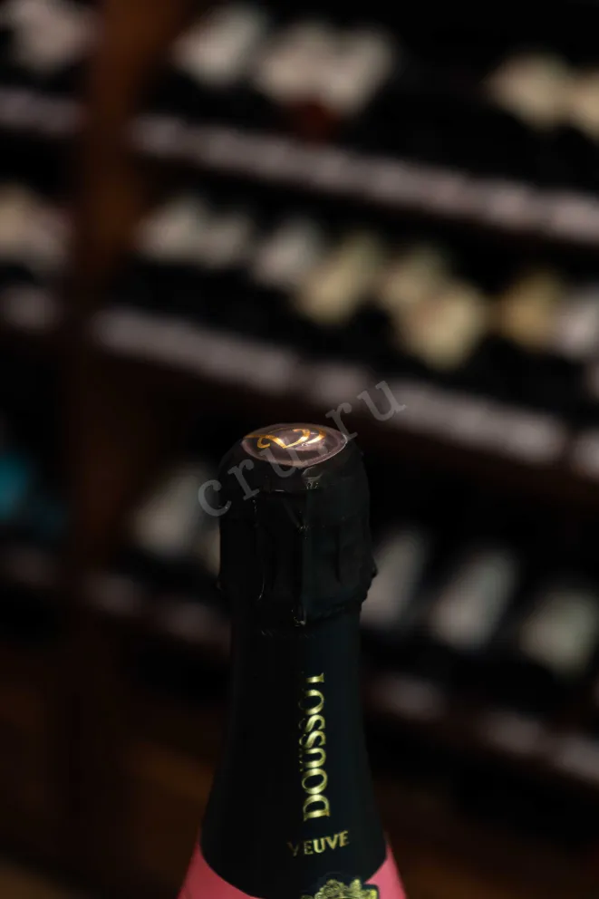 Пробка Champagne Veuve Doussot Tendresse Rose Brut 0.75 л