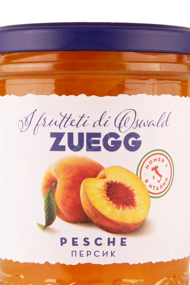 Этикетка Zuegg pesche 0.32 л