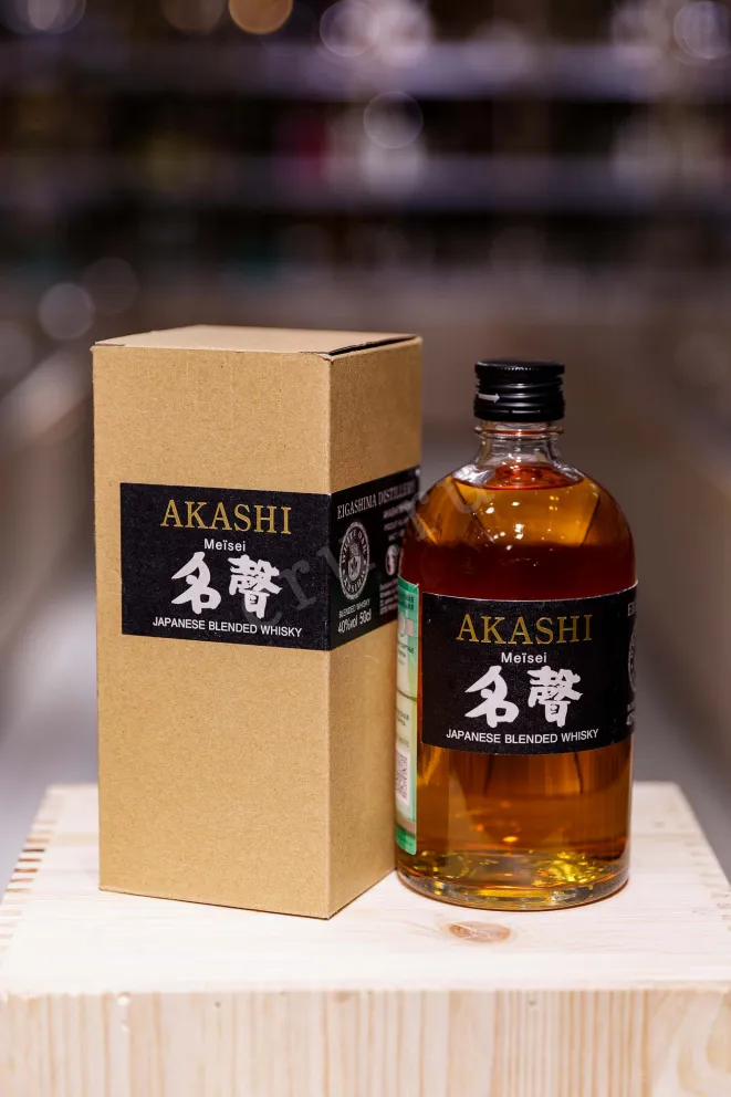Виски Akashi Meisei with gift box  0.5 л