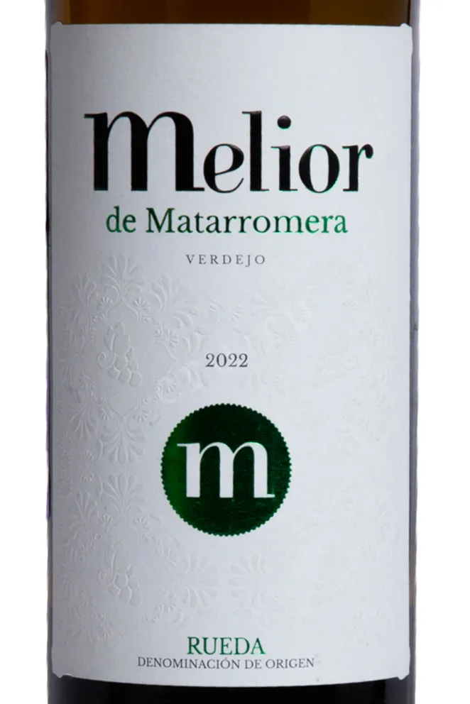 Этикетка Melior Verdejo 2022 0.75 л