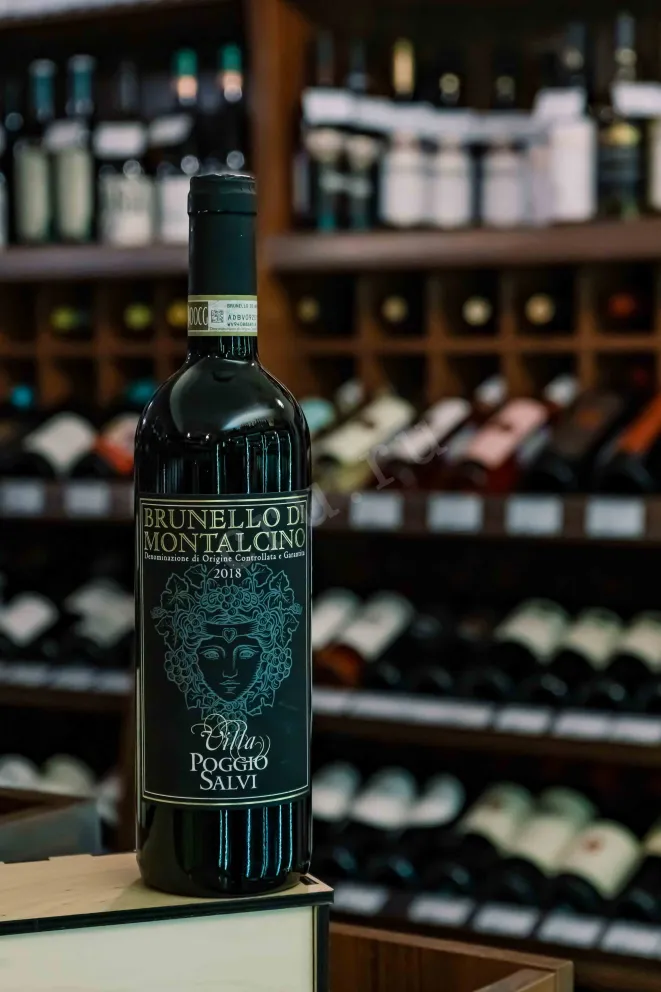 В магазине Крю Профи Villa Poggio Salvi Brunello di Montalcino 2020 0.75 л