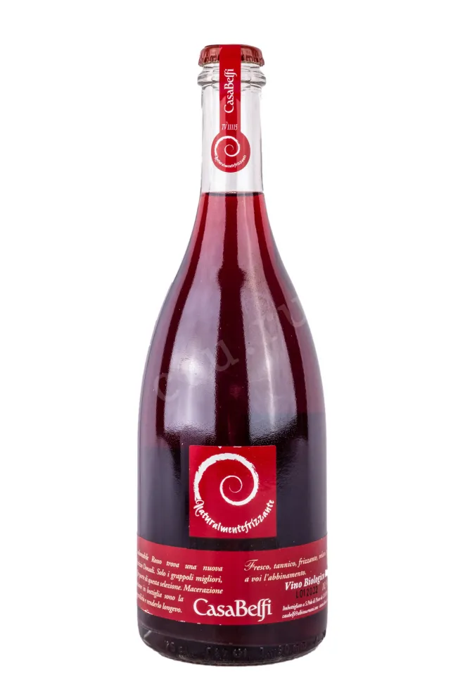 Игристое вино Casa Belfi Naturalmente Frizzante Rosso  0.75 л