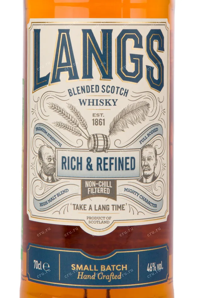 Виски Langs Rich Refined  0.7 л