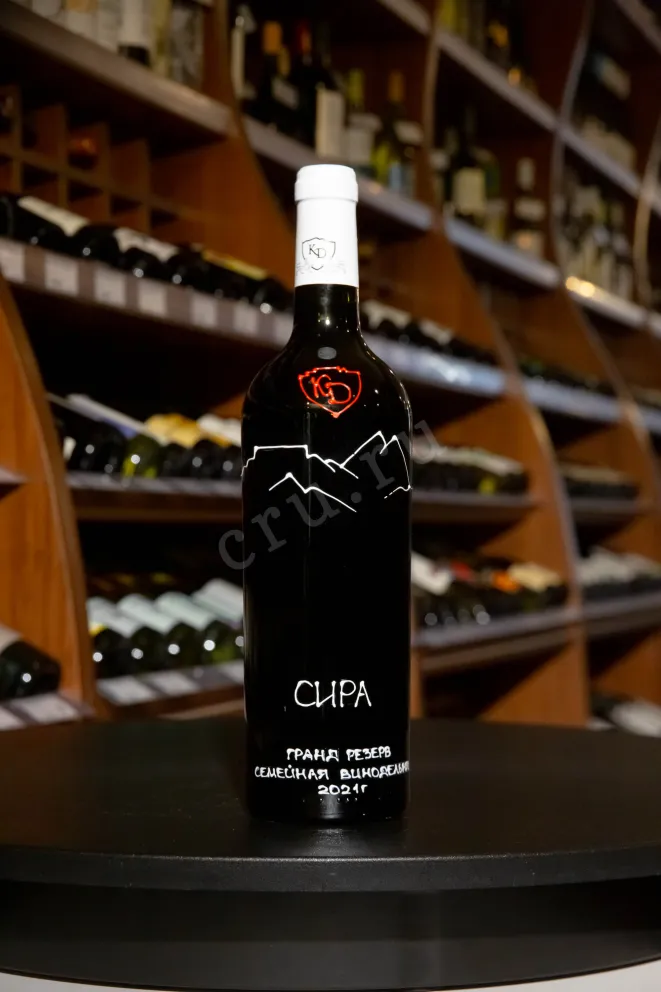 В магазине Крю Профи KD Syrah Reserve 2021 0.75 л