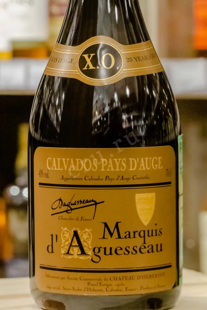 В магазине Крю Профи Marquis d'Aguesseau XO 20 years gift box 0.7 л