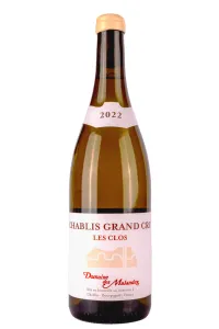Вино Domaine des Malandes Chablis Grand Cru Les Clos 2022 0.75 л