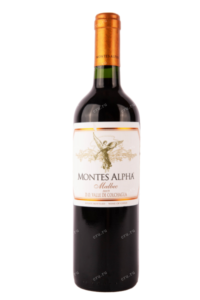 Вино Montes Alpha Malbec 2019 0.75 л